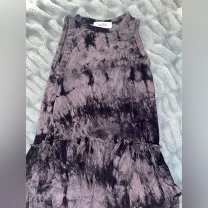 Black and grey tie-dye shirt from MOD on trend